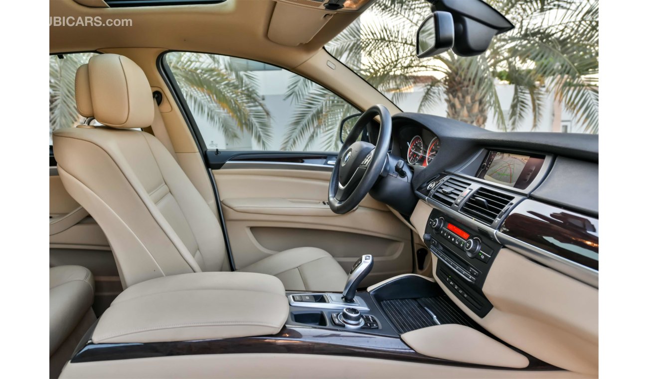 BMW X6 X-Drive 35i - Agency Warranty and Service Contract! - GCC - AED 2,089 PER MONTH - 0% DOWNPAYMENT