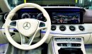 مرسيدس بنز E300 MERECEDES E300 CONVERTABLE 2018 25TH ANNIVERSARY EDITION IN PERFECT CONDITION