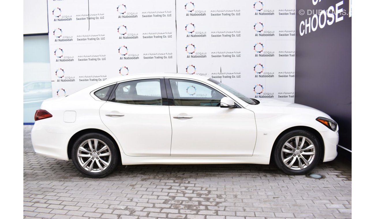 إنفينيتي Q70 AED 1439 PM | 3.7L EXCLLENCE V6 GCC DEALER WARRANTY