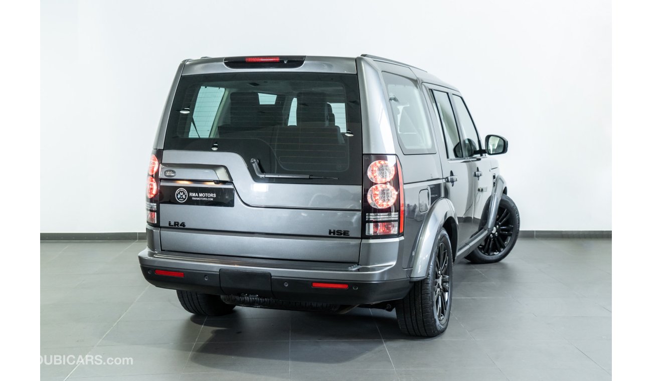 Land Rover Discovery 2014 Land Rover LR4 HSE / Extended Land Rover Warranty & Service Pack