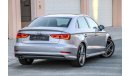 Audi A3 40TFSI (S-Line) 2015 GCC under Warranty with Zero Down-Payment.