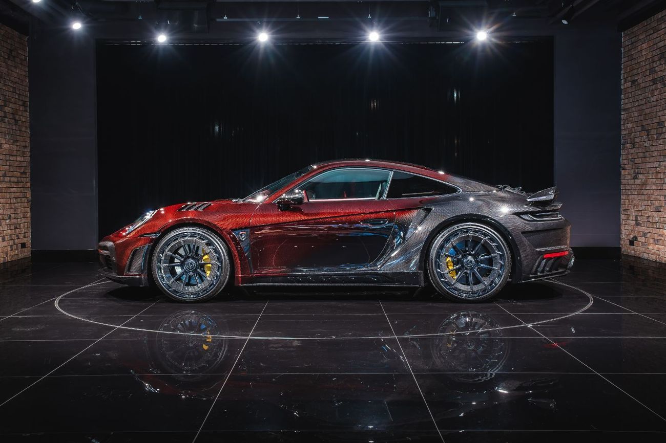 بورش 911 Porsche 911 (992) Turbo S Topcar +Full Carbon body 1of 7