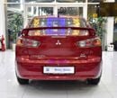 Mitsubishi Lancer EX EXCELLENT DEAL for our Mitsubishi Lancer EX ( 2016 Model ) in Red Color GCC Specs