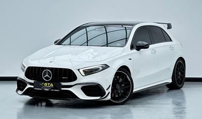 مرسيدس بنز A 45 S AMG 2022 Mercedes-Benz A45s AMG, Nov 2027 Mercedes Warranty + Service Contract, Mercedes Full Service Hi