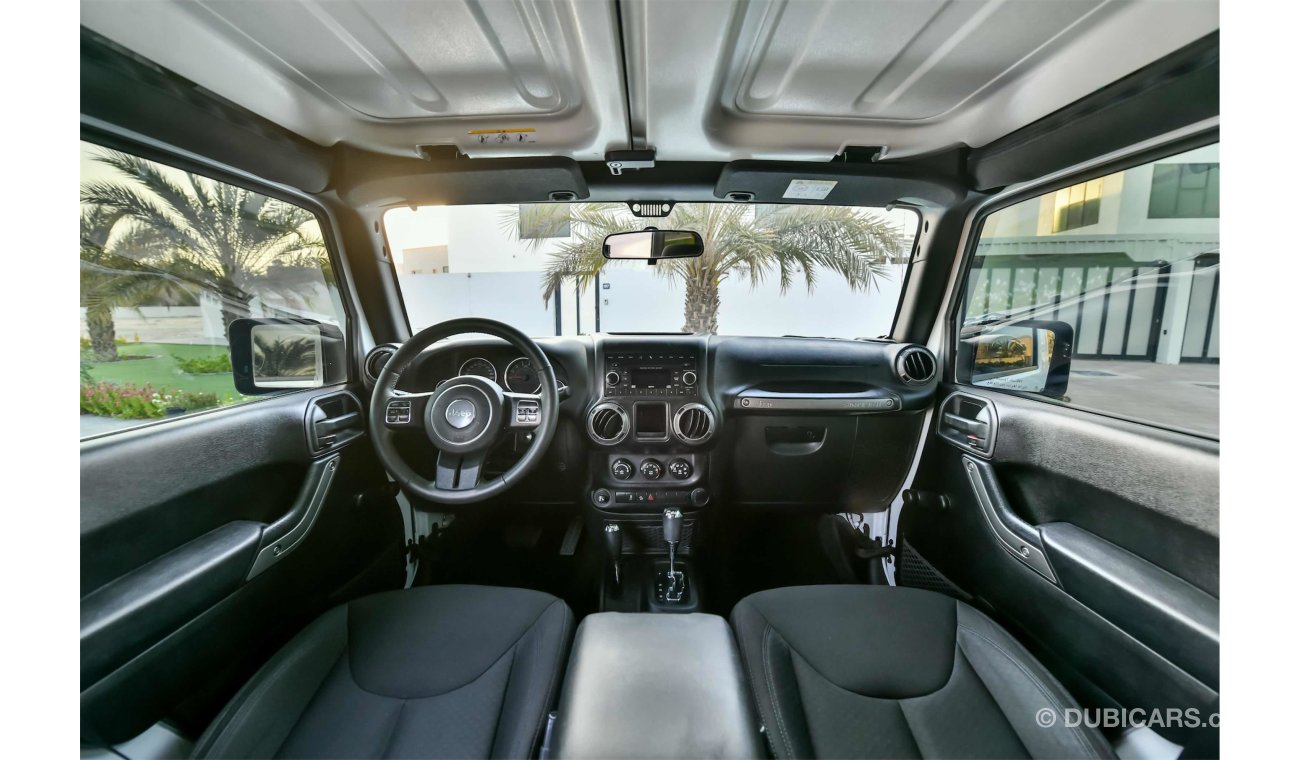 Jeep Wrangler Sport - AED 1,645 Per Month - 0% DP