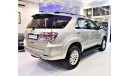 تويوتا فورتونر AMAZING Toyota Fortuner GXR 2014 Model!! in Beige Color! GCC Specs