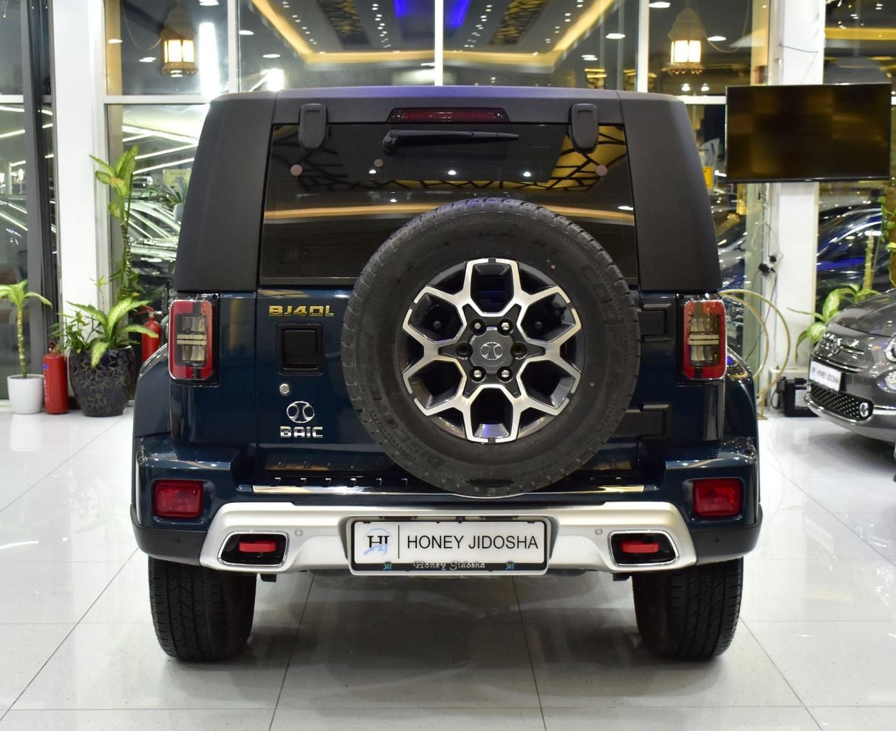 BAIC BJ40 HONOR EXCELLENT DEAL for our BAIC BJ40L ( 2023 Model ) in Blue - Green Color GCC Specs
