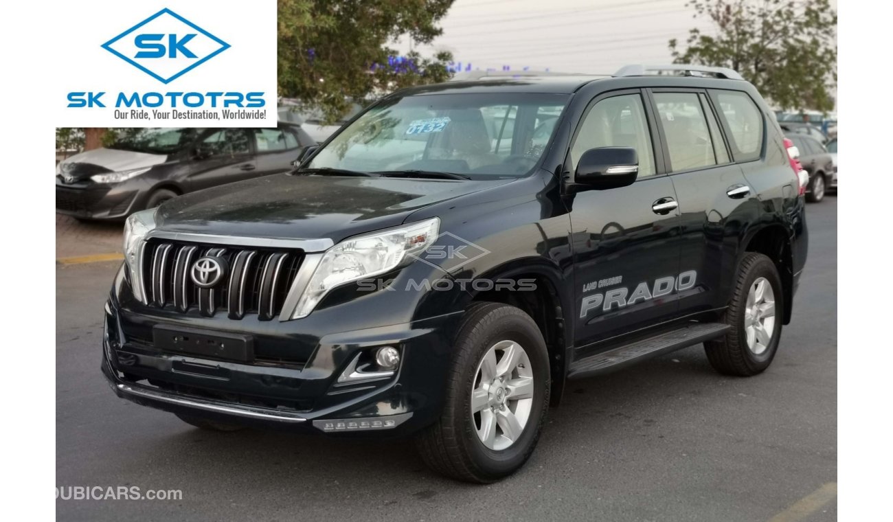 Toyota Prado 4.0L Petrol, Alloy Rims, Touch Screen DVD , Rear A/C, Leather Seats (LOT # 22082)