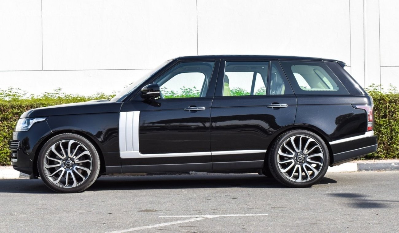 Land Rover Range Rover Vogue SE Supercharged / GCC Specifications