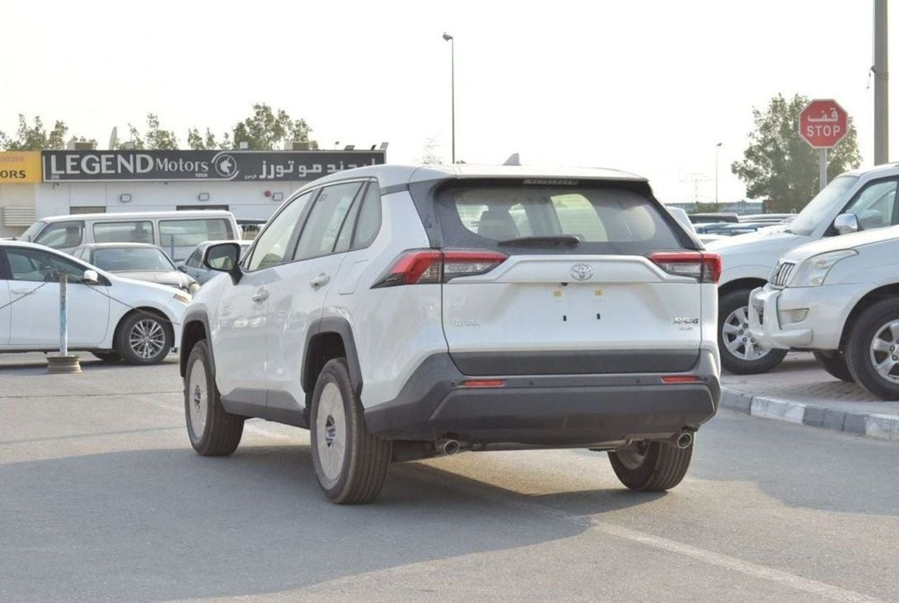 تويوتا راف ٤ XLE 2.0L , 4WD, SUV, MULTIMEDIA STEERING, WHITE COLOR FOR EXPORT, MODEL 2023