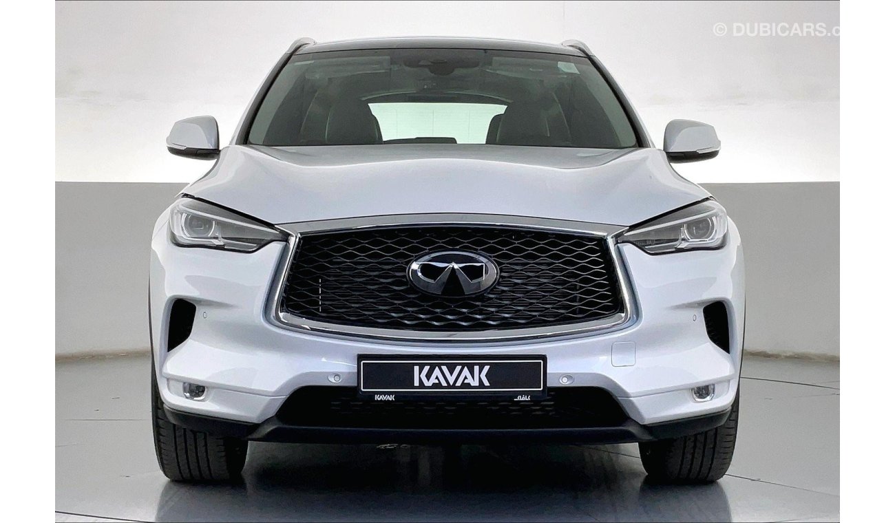 إنفينيتي QX50 Luxe Style | سنة ضمان مجانية | نسبة التمويل 1.99% | خالية من أضرار الفيضانات