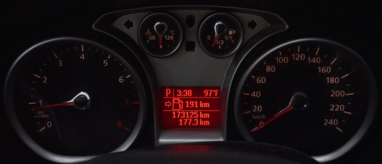 Ford Focus EXCELLENT DEAL for our Ford Focus ( 2010 Model ) in Red Color GCC Specs