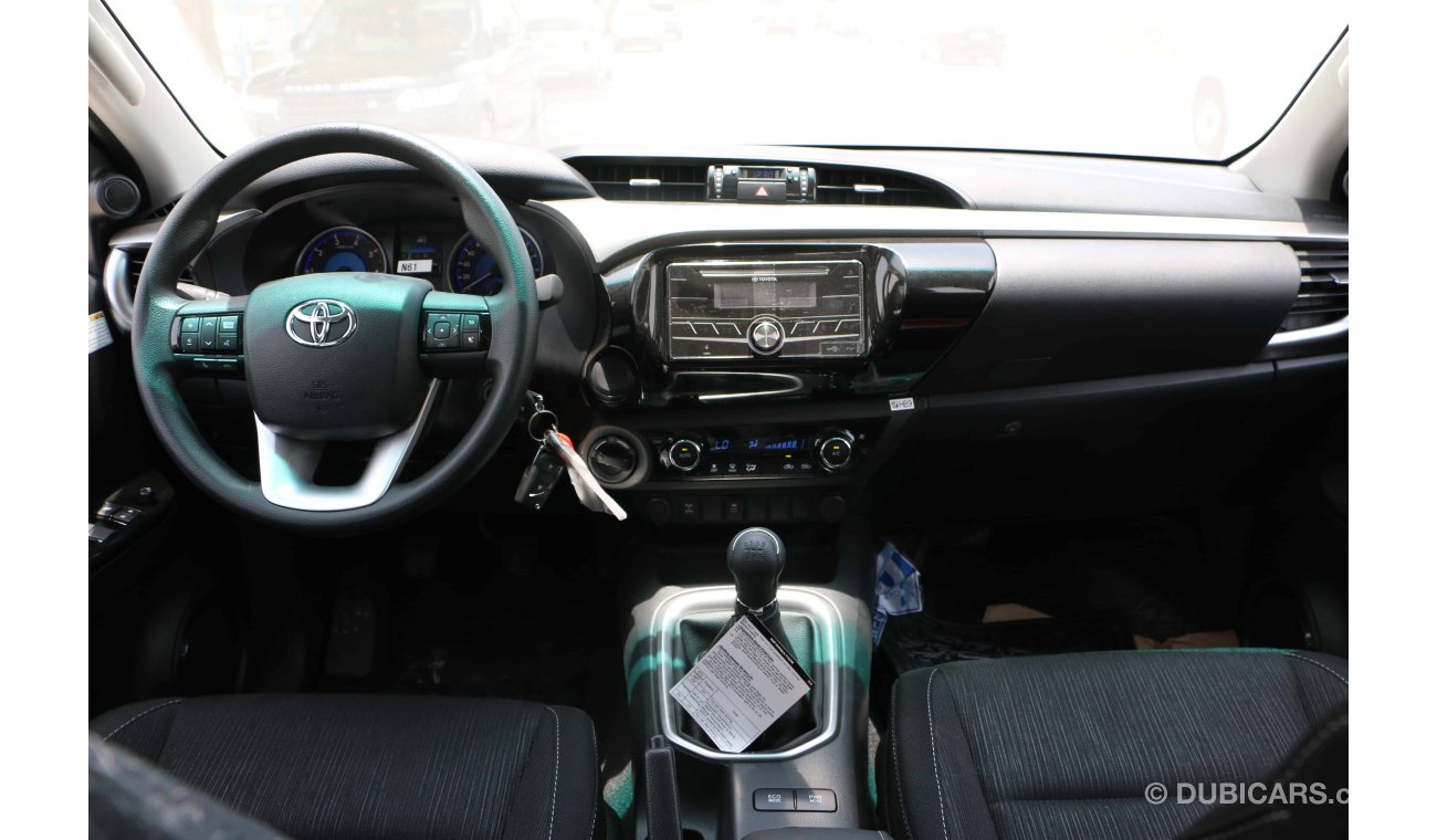 تويوتا هيلوكس 2019 Toyota Hilux 2.4L Diesel | Manual Trans | 4x4 | D-Cab | SR5