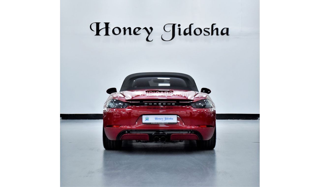 Porsche 718 Boxster EXCELLENT DEAL for our Porsche 718 Boxster GTS ( 2018 Model ) in Red Color GCC Specs