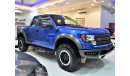 Ford Raptor EXCELLENT DEAL for our Ford F-150 SVT RAPTOR! 2014 Model!! in Blue Color! GCC Specs