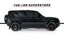 Land Rover Defender 110 X P400 GCC-Black Pack-22 Inch KHAN Rims-High Specifications