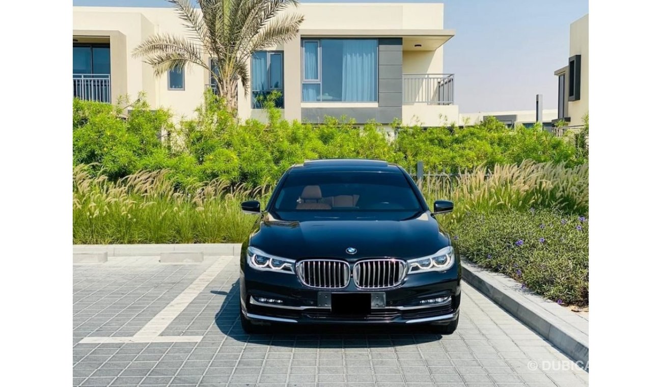 بي أم دبليو 740 2480/- P.M || BMW 740 LI || GCC || FSH || Top Variant || Immaculate Condition
