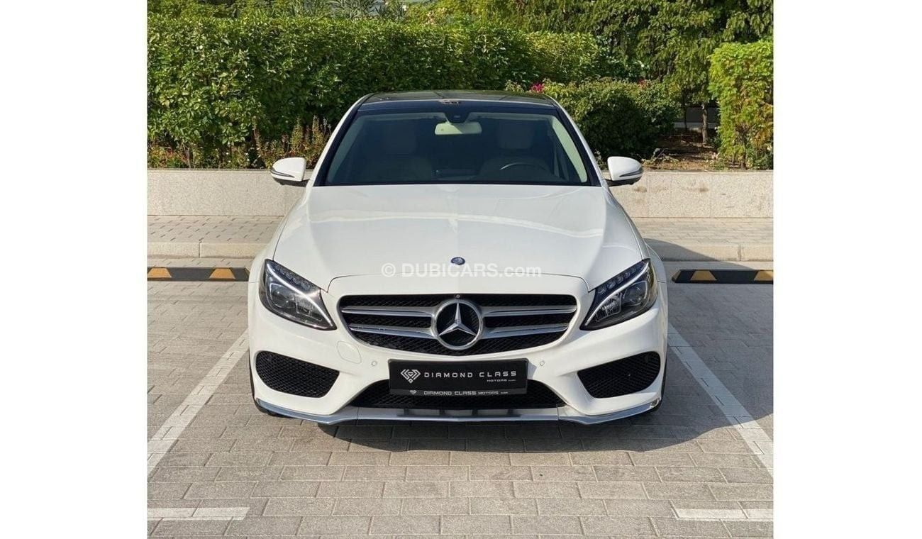 مرسيدس بنز C 200 AMG باك مرسيدس c200 خليجي بانوراما