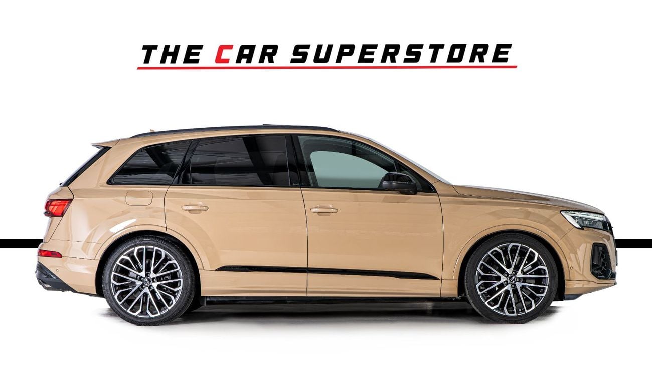 أودي SQ7 2025-Twin Turbo V8-Al Nabooda Warranty-Exclusive Color-Sports Exhaust-22 Inch Rims