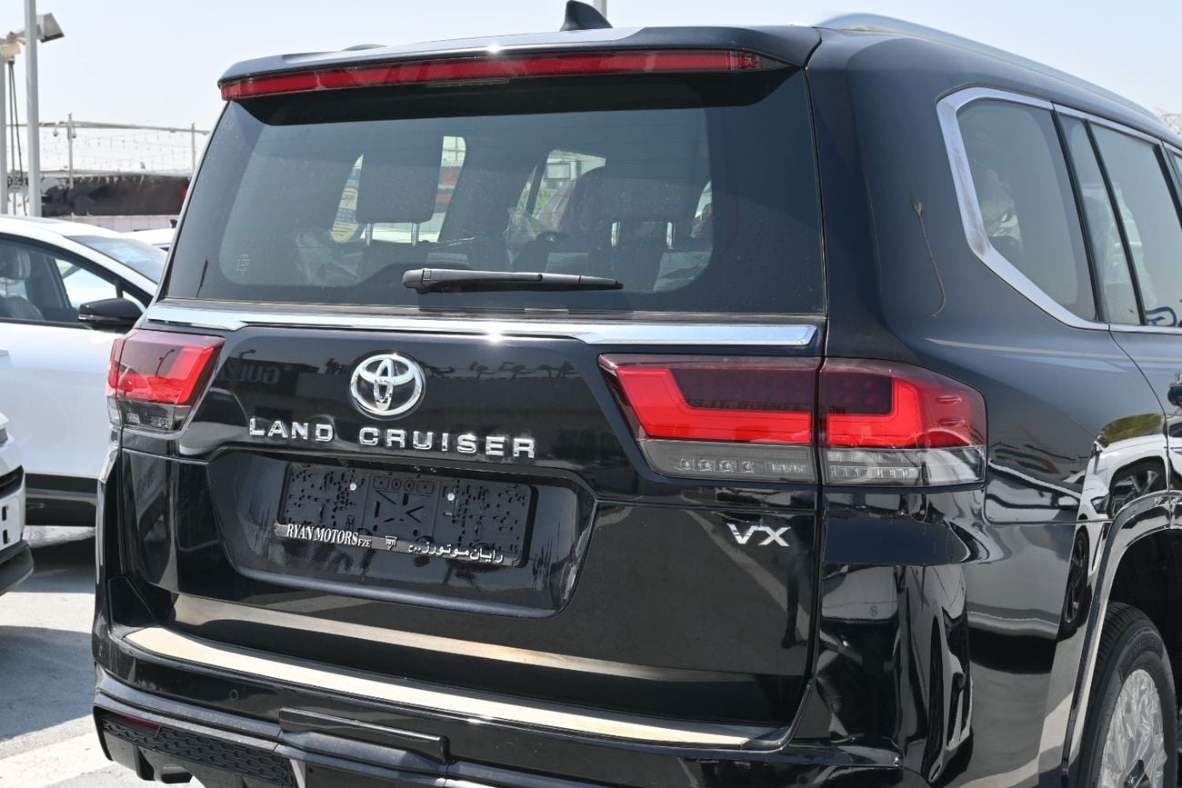تويوتا لاند كروزر VX 4.0L V6, 4WD, Color Black inside Black, Model 2026