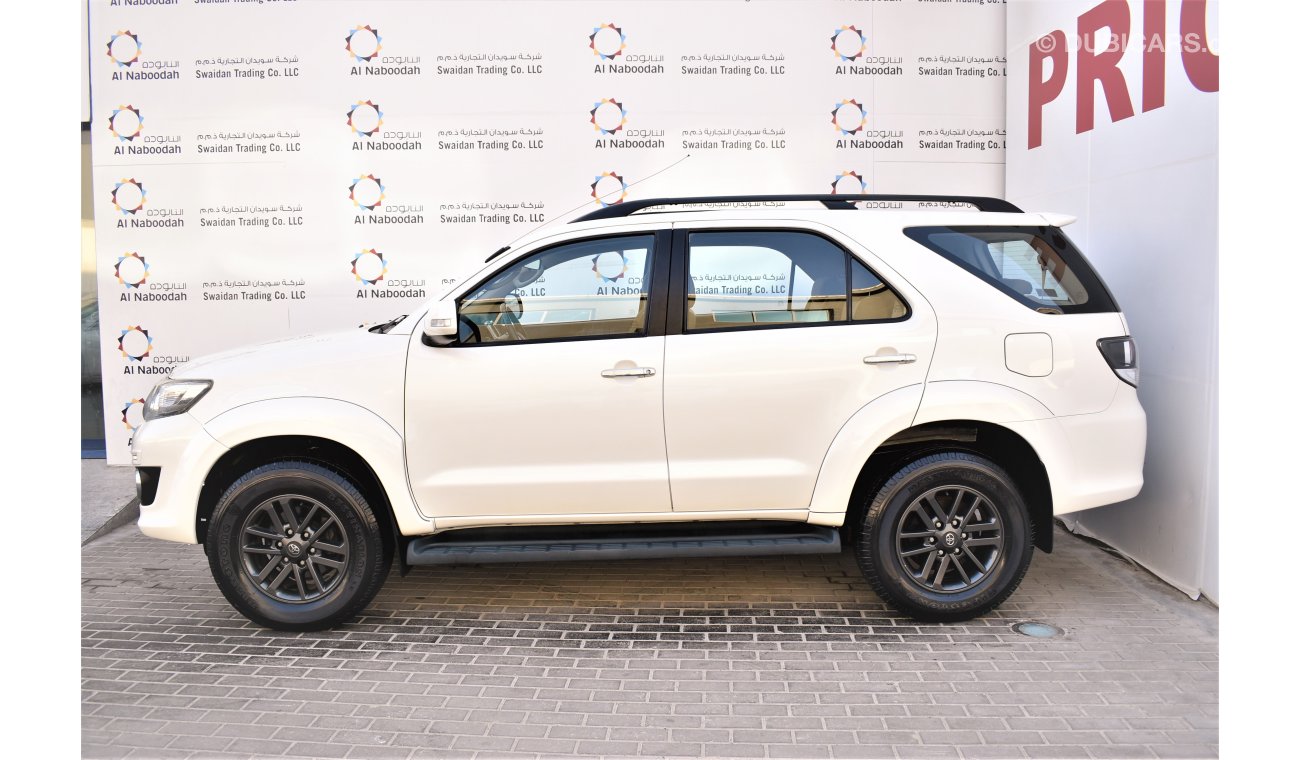 Toyota Fortuner 4.0L GXR V6 2015 GCC SPECS DEALER WARRANTY