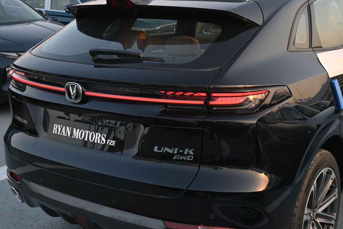 تشنجان يوني ك CHANGAN UNI-K 2.0L Turbo, AWD, Petrol, Model 2025, Color Black