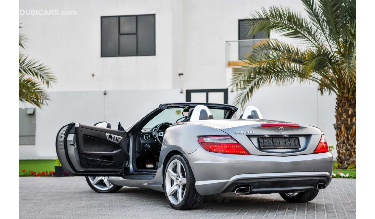 Mercedes-Benz SLK 200 2015 - AED 1,645 PER MONTH - 0% DOWNPAYMENT