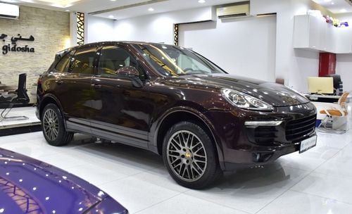 Porsche Cayenne PLATINUM EDITION EXCELLENT DEAL for our Porsche Cayenne ( 2018 Model ) in Brown Color American Specs