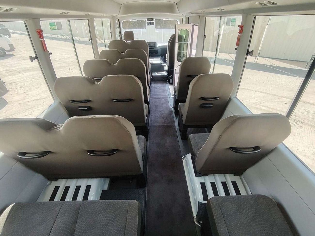 Toyota Coaster 2025 Toyota Coaster High-Roof 23-Seater (2-Point Seatbelts) 4.0L 4-Cyl Turbo Diesel M/T RWD (Auto Cl