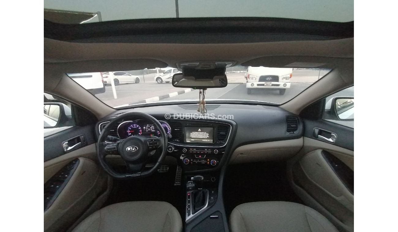 كيا أوبتيما كيا أوبتيما ٢٠١٤ مواصفات خليجيه فل اوبشن رقم 1 بدون حوادث نظيفه جدا جدا من الداخل والخارج