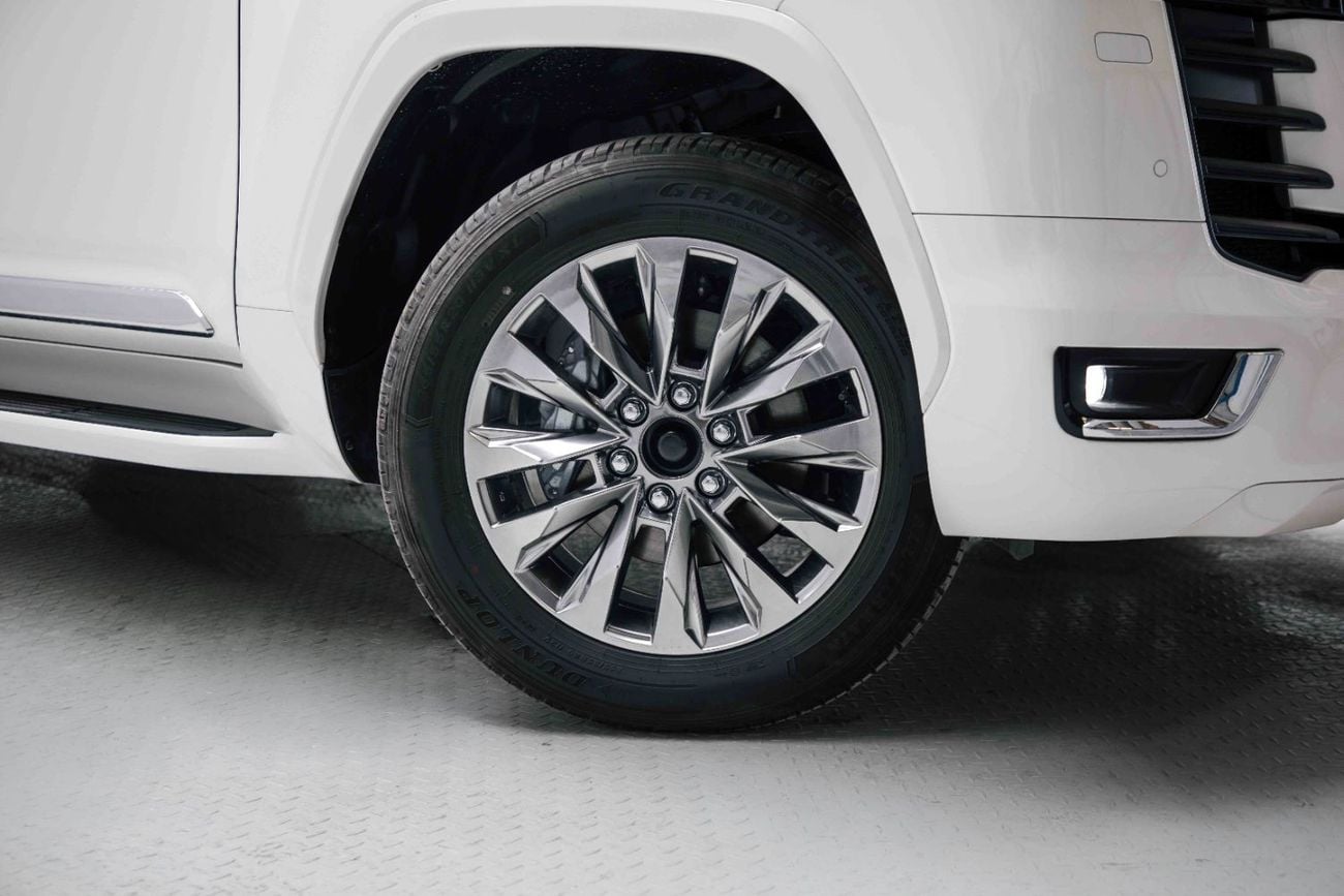 تويوتا لاند كروزر GXR 3.5L - White Inside Beige | Export Only