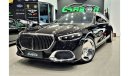 Mercedes Maybach S480 Maybach MAYBACH S480 2021 BLACK IN BLACK IN PERFECT CONDITION ONLY 6000 KM FOR 980K AED