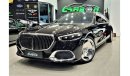 Mercedes-Benz S480 Maybach MAYBACH S480 2021 BLACK IN BLACK IN PERFECT CONDITION ONLY 6000 KM FOR 980K AED