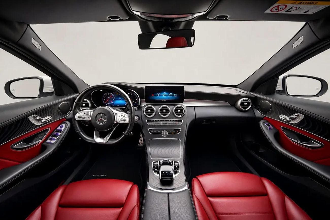 مرسيدس بنز C 200 AMG MERCEDES C200 - MODEL - GCC SPECS - NO ACCIDENT - FULL SERVICE HISTORY