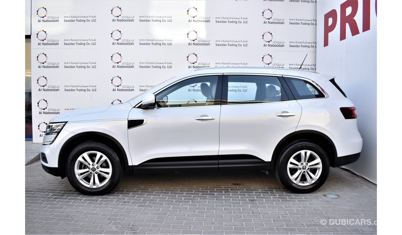 Renault Koleos 2.5 PE AWD 2.5 2017 GCC DEALER WARRANTY