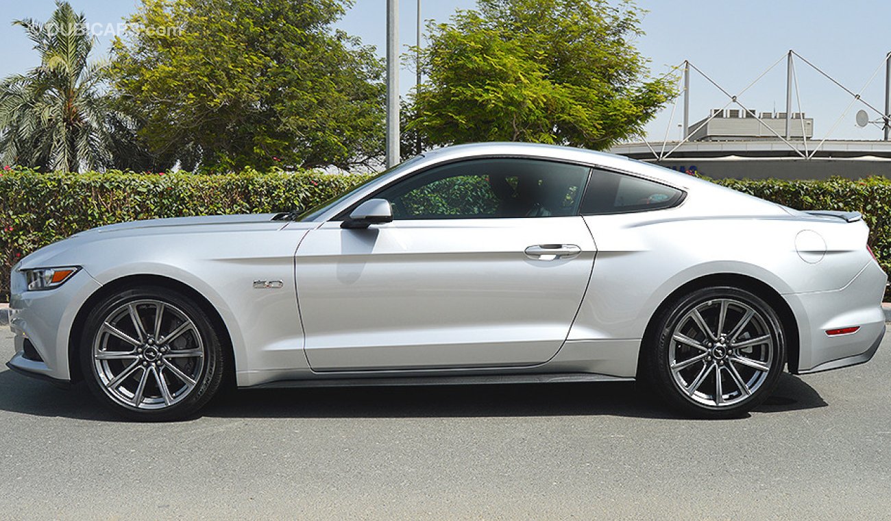 Ford Mustang GT Premium+, 5.0L V8 GCC, 0km with 3Yrs or 100K km Warranty, 60K km Service at Al Tayer