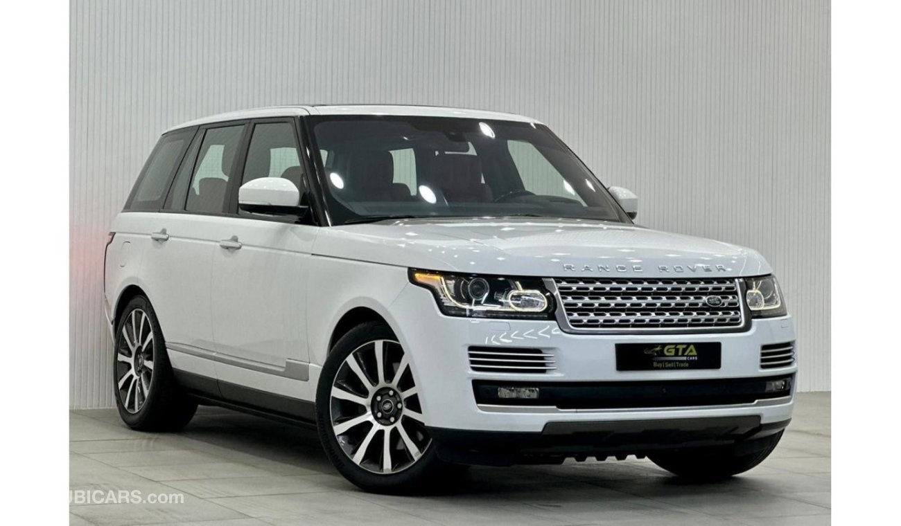 Land Rover Range Rover 2016 Range Rover Vogue SE Supercharged, Warranty, Service History, GCC