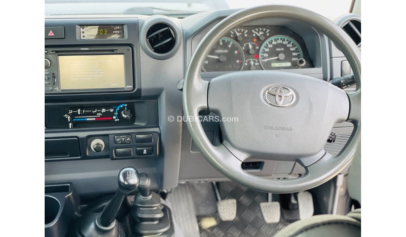 Toyota Land Cruiser Pick Up Toyota Landcruiser double cabin pick up model 2017 Diesel engine color gray  car very good and clean