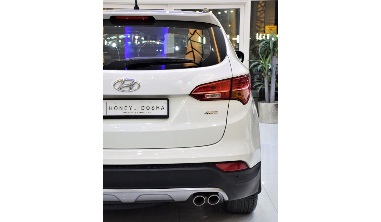 Hyundai Santa Fe GL Top EXCELLENT DEAL for our Hyundai SantaFe 4WD ( 2013 Model ) in White Color GCC Specs