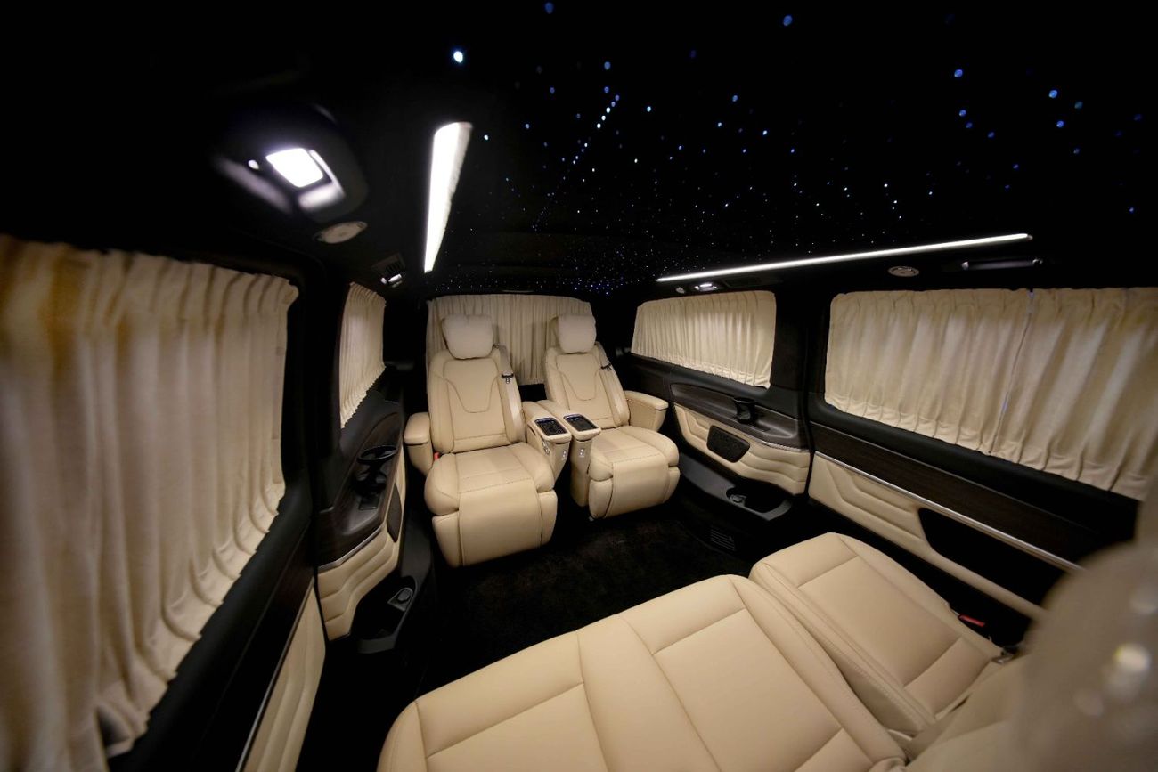 مرسيدس بنز V 300 Built by Barugzai | Mercedes-Benz V300 Avantgarde | VIP Interior