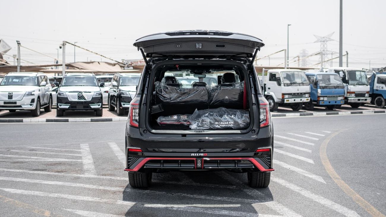 نيسان باترول 2026 Nissan Patrol Nismo 3.5L AT Petrol (Black-Red)