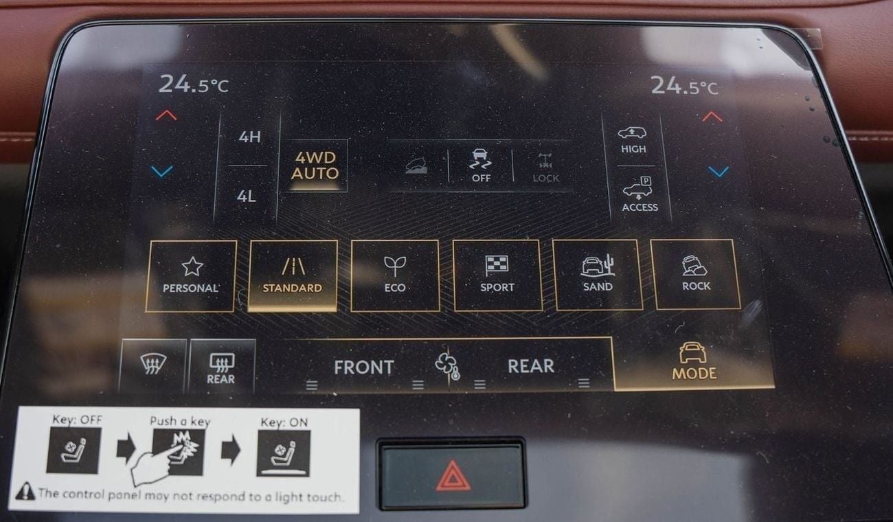 إنفينيتي QX80 2025 Infiniti QX80 Autograph AT Petrol (8 Seater)