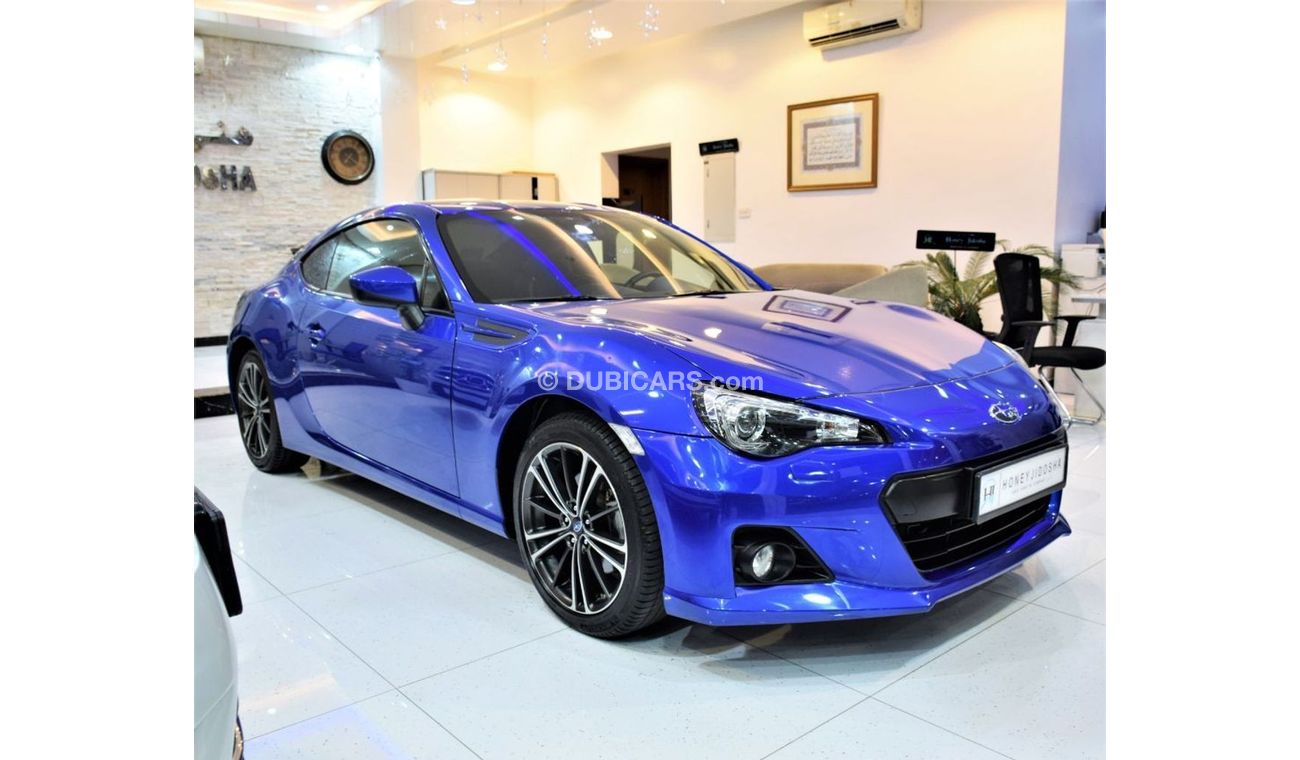 Subaru BRZ ORIGINAL PAINT ( صبغ وكاله ) FULL SERVICE HISTORY Subaru BRZ 2016 Model!! in Blue Color! GCC Specs