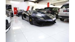 Lamborghini Aventador SV (2017) 6.5L V12IN MATTE FINISH BLACK | GCC SPEC | FSH