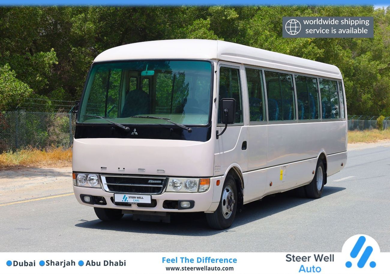 Mitsubishi Rosa 2020 Bus Fuso 4.2L RWD LWB 26 Seater Diesel - Excellent Condition - GCC - Book Now!