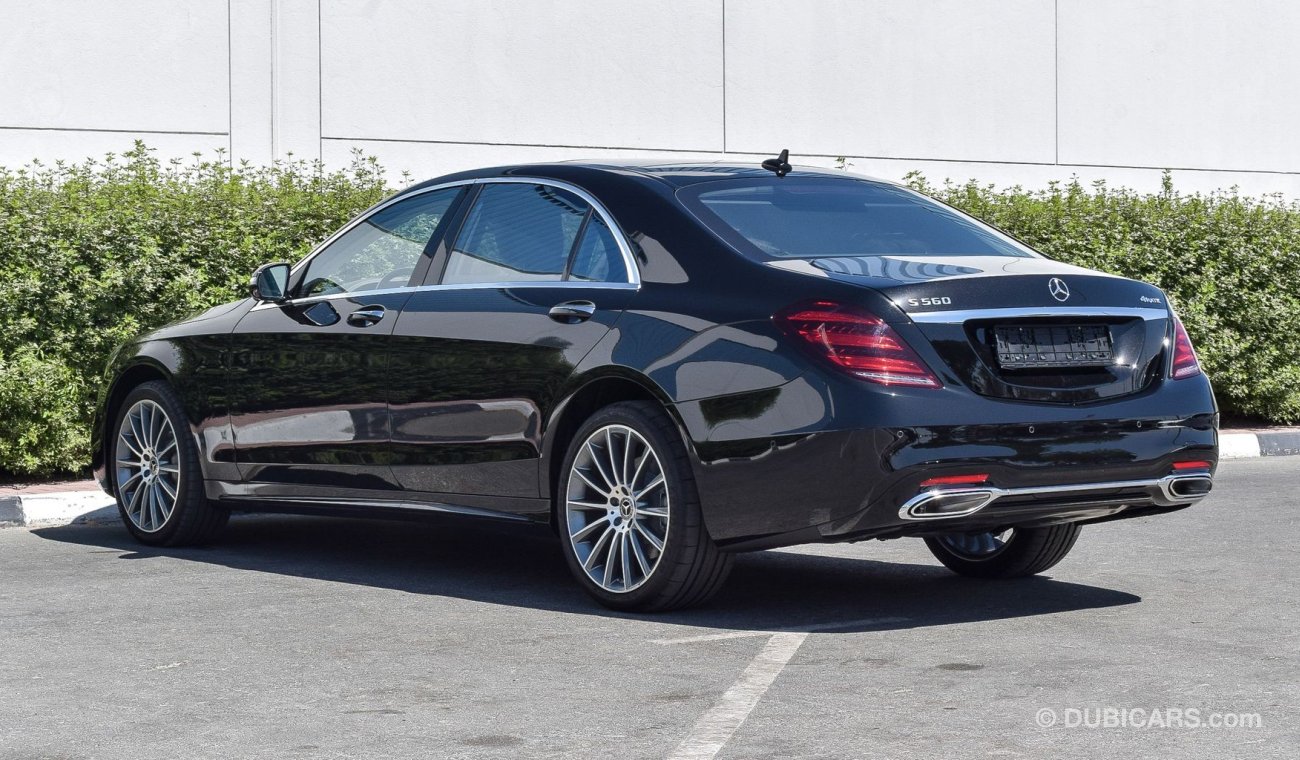 Mercedes-Benz S 560 2020 4Matic (Export). Local Registration +10%