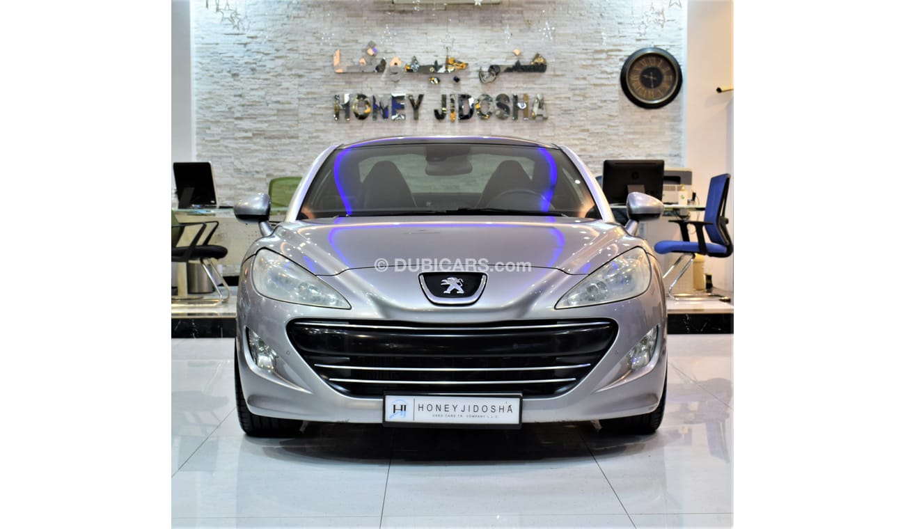 Peugeot RCZ ORIGINAL PAINT ( صبغ وكاله ) Peugeot RCZ 1.6L TURBO 2011 Model!! in Silver Color! GCC Specs