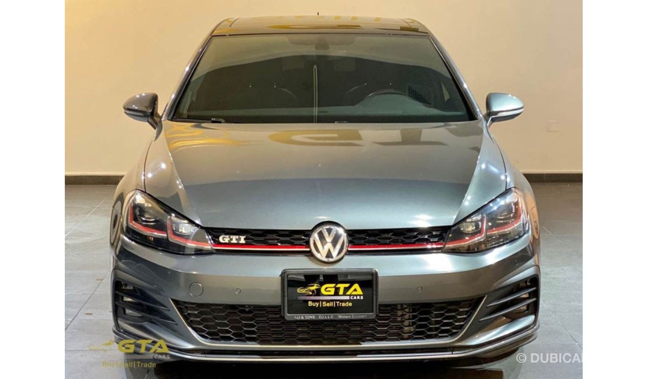 فولكس واجن جولف 2019 Volkswagen GTI, Warranty+Service Contract, Full History, GCC