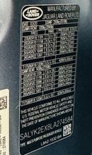 Land Rover Range Rover Velar P250 R-Dynamic HSE 2.0L