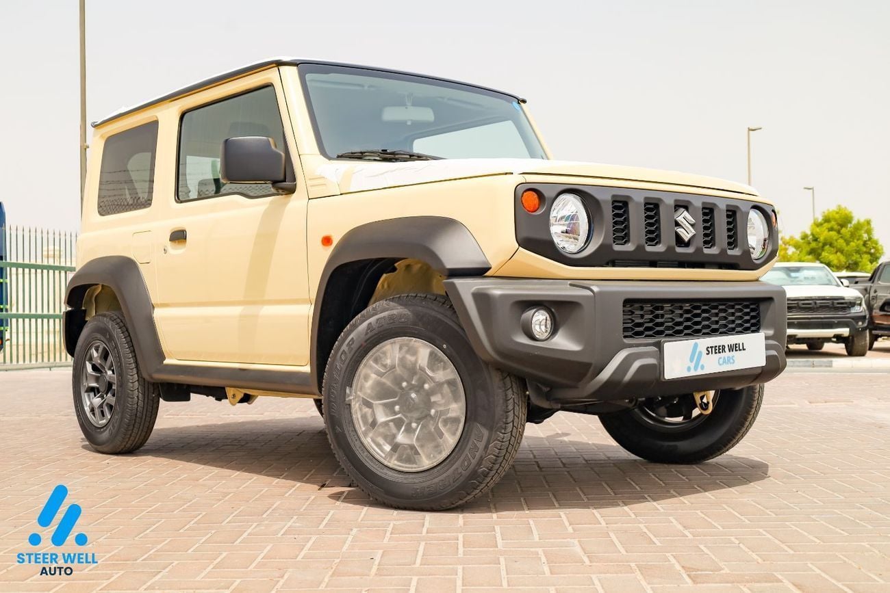 سوزوكي جيمني 2026 1.5L GL Petrol M/T | 3-Door, 4-Seater Compact SUV | Rugged & Built for Adventure | Book Now – E